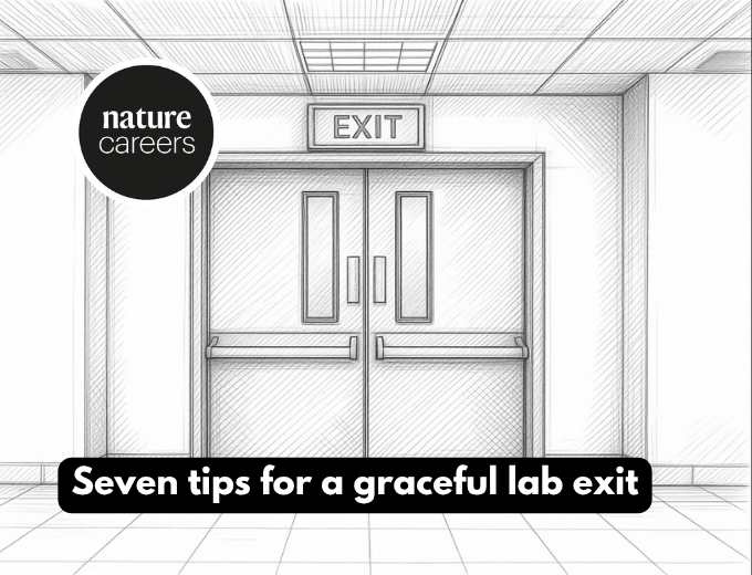 Seven tips for a graceful lab exit