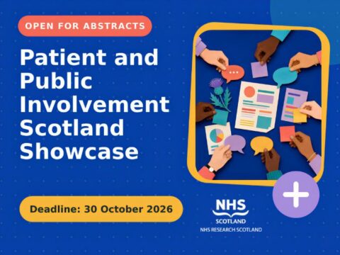Patient and Public Involvement Scotland Showcase – Open for Abstracts
