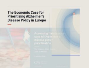 Assessing the economic case for Alzheimers disease policy prioritisation