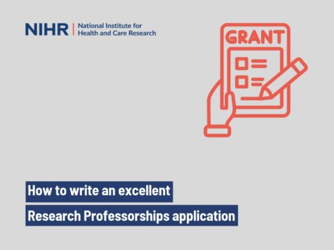 How to write a Research Professorship application