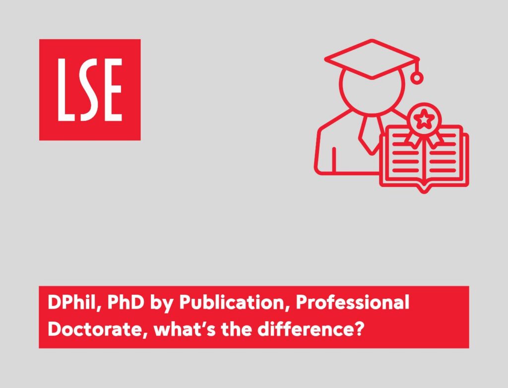DPhil, PhD by Publication, Professional Doctorate, what’s the difference?