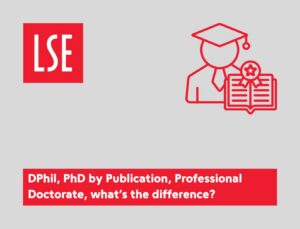 LSE Impact Blog - DPhil PhD by Publication Professional Doctorate whats the difference