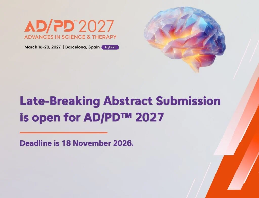 Late Breaking Abstract Submission is open for AD_PD™ 2027