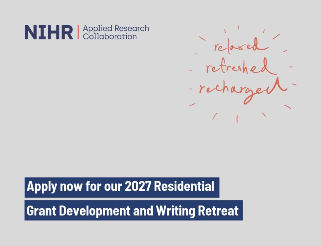 Funded NIHR Grant Writing Retreat for Kent, Surrey and Sussex
