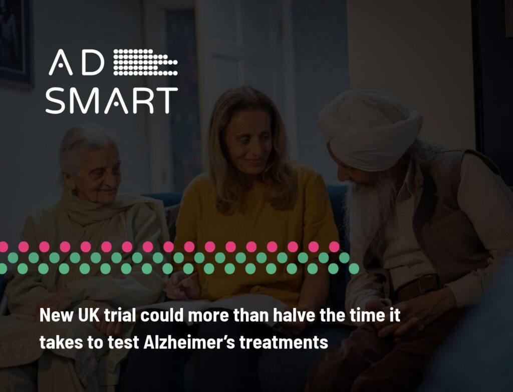 AD-SMART Alzheimer’s Platform Trial Launches in the UK