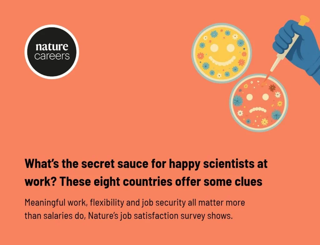 Whats the secret sauce for happy scientists at work_ These eight countries offer some clues - Nature