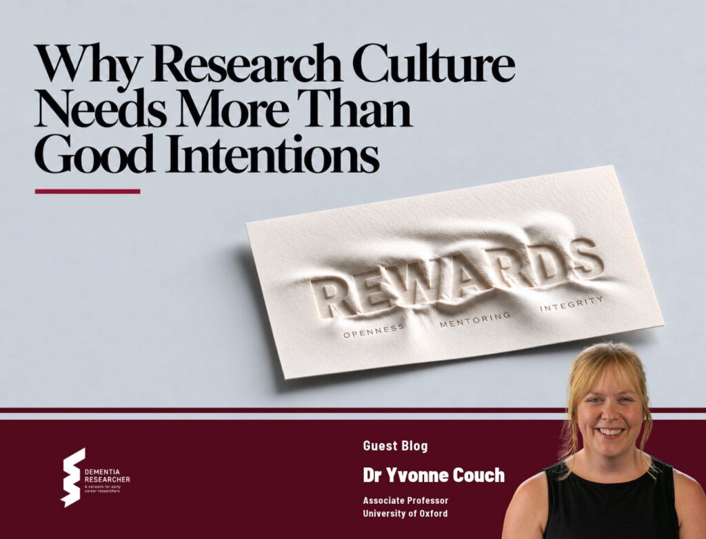 Blog – Why Research Culture Needs More Than Good Intentions